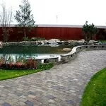 Ландшафтный дизайн,  водоёмы и водопады