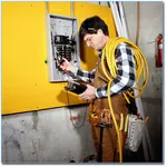 Электролаборатория. Замер сопротивления изоляции электропроводки. 