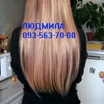 Наращивание волос в Киеве. Итальянская технология.