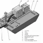 Миниземснаряд очистки водоемов и добычи ПГС