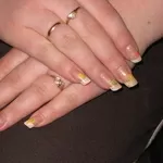 Скидки на наращивание ногтей! Френч за 100 грн