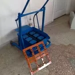 Шлакоблочный станок