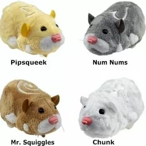 Интерактивный хомяк Zhu zhu pets