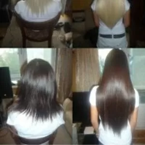 Наращивание волос в Киеве недорого фото