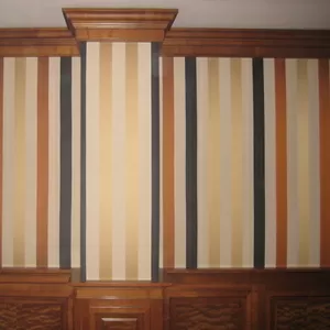 Драпировка(обивка)стен тканью