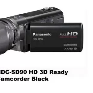  Panasonic HDC-SD90 3D. Поддерживает съемку в 3D