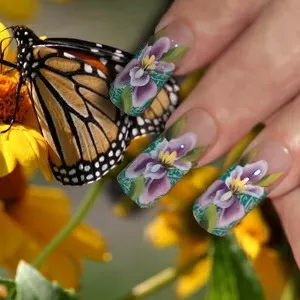 Проффесиональный маникюр,  педикюр,  френч,  рисунки,  наращивание ногтей