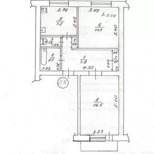 2-комнатная квартира в Ирпене