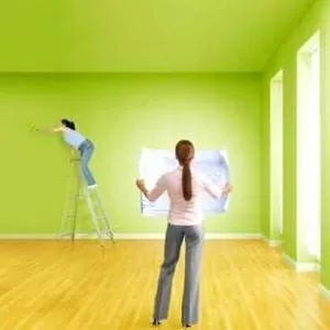 Поклейка обоев