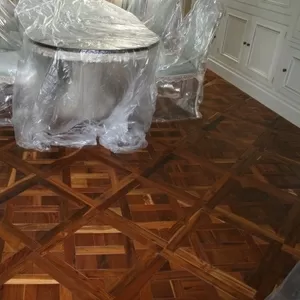 Реставрация паркета,  террас,  мебели,  изделий из дерева.               