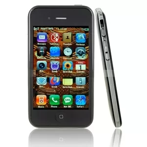 Копия iPhone 5G (HI5) Black + Чехол 