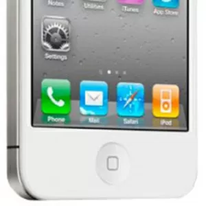 Копия iPhone 4G W88 White + Чехол 