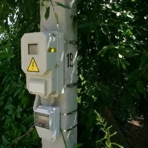 Подключение электричества +к участку 