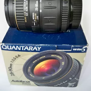 Quantaray 28-90mm 1:3.5-5.6 Zoom Lens Autofocus For Pentax