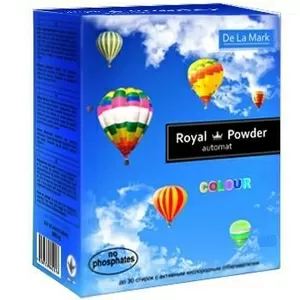 Стиральный бесфосфатный порошок  Royal Powder для цветного