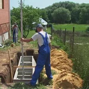 Установка септика для дома и дачи Киев Киевская область,  канализация