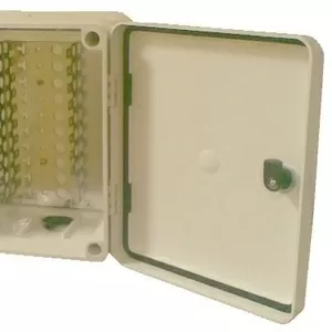 Пластиковый распределительный настенный шкаф (коробка) POLI-022