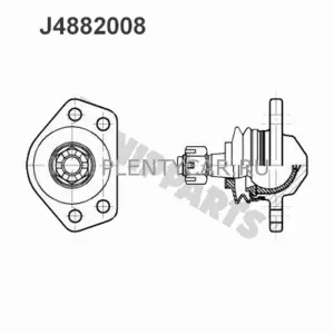 Кульова опора VOLVO 343/345/340/360