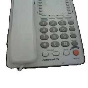Телефон PANASONIC двухлинейный аналоговый Kx-Ts2368Ruw