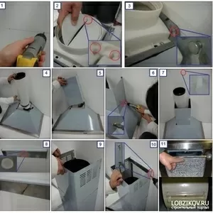 Квалифицированный мастер по установке кухонной вытяжки 