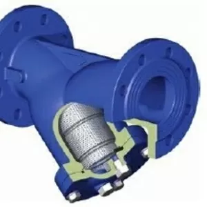 Фильтры сетчатые фланцевые с эпоксидным покрытием Brandoni