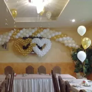 Сердца из шаров