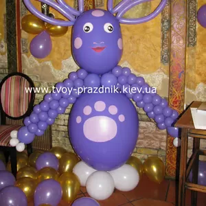 лунтик из шаров