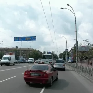 Сдам в аренду розтяжки(баннеры), размещены в городах Ирпень, Коцюбинске