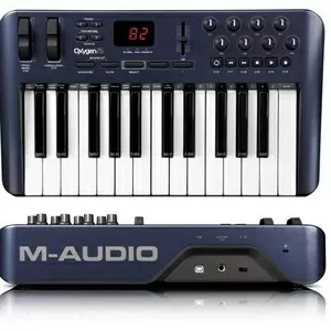 M-audio Oxygen 25 MKII – миди-клавиатура  dj оборудование