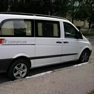 ПЕРЕВОЗКА ПАССАЖИРОВ И МЕЛКИХ ГРУЗОВ НА MERCEDES VITO 2008 г