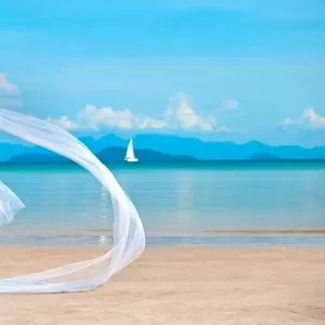 Свадьба на берегу,  свадьба у воды и выездная церемония в клубе отдыха