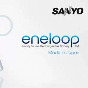 Аккумуляторы Sanyo Eneloop AAA,  800 mAh,  HR-4UTGB,  1800 циклов!