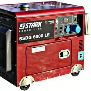 АКЦИЯ!!!! дизельный генератор Stark SSDG6000LE