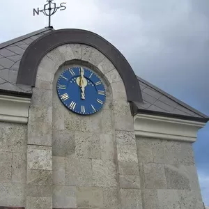 Almazchas часы уличные двусторонние