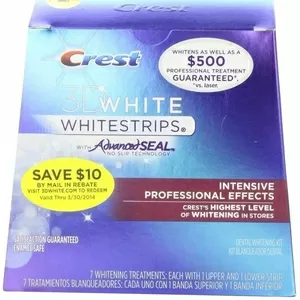 Интенсивное отбеливание на 5 тонов Crest 3D White Intensive Profession