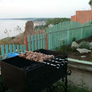 Дача на берегу моря. 1-я линия. Меняю или продам.