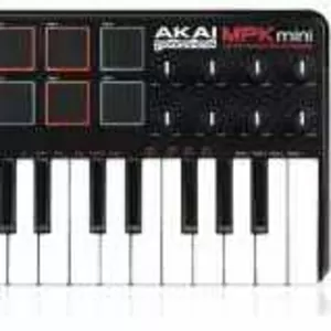 Портативная миди клавиатура Akai MPK mini в Украине