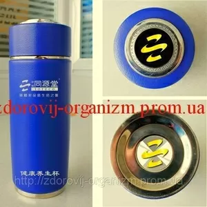 Турмалиновый стакан с магнитом для структурирования воды