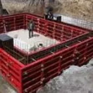 Опалубка горизонтальная,  вертикальная. Аренда