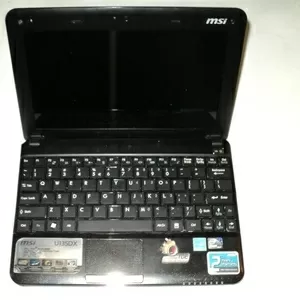 Нетбук MSI U135DX MS-N014 разборка.