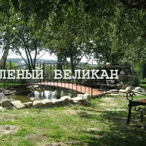 Искуственные водоемы,  фонтаны,  водопады