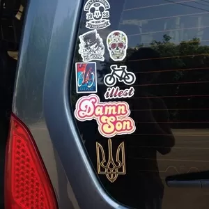 Обьемние наклейки