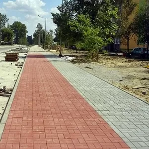 Полный комплекс услуг по укладки тротуарной плитке