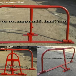 Парковочный барьер широкий. 