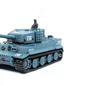 Танк микро р/у 1:72 Tiger со звуком (серый)