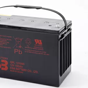 Аккумулятор CSB GP 12400 12V 40Ah,  GPL 12750,  121000 12V 75,  100Ah для