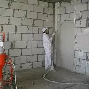 Недорого машинная штукатурка
