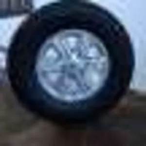 Продаю литые диски + шины 255/70/15 Bridgestone