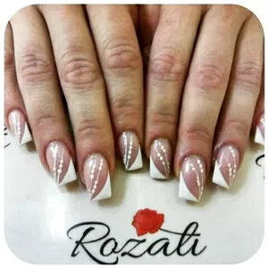 Наращивание ногтей+френч! 190 грн