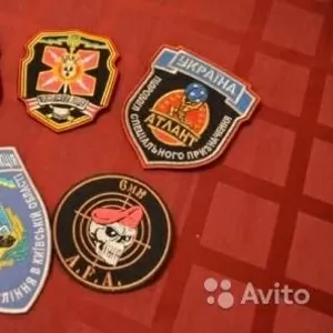 вышивка шевронов и знак отличия